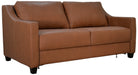 Top grain leather sleeper sofa for sale in Sacramento CA