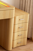 SlayStation Willow vanity drawer storage cabinet in Natural Oak at Sacramento Furniture Store