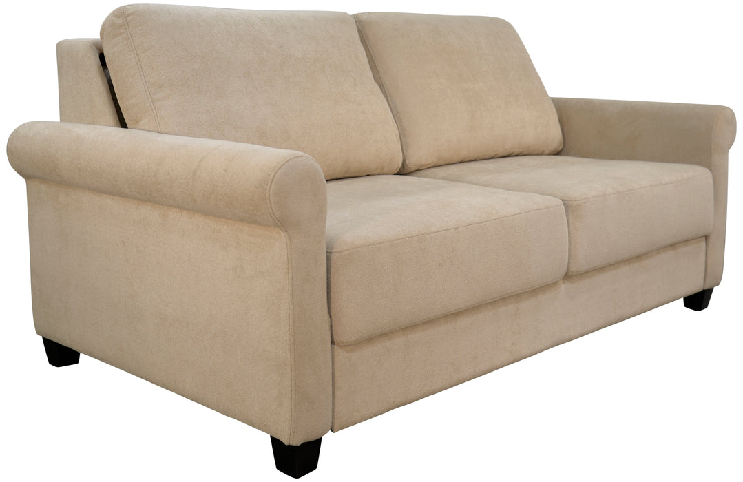 Omnia Leather Queen sleeper sofa available in Sacramento California