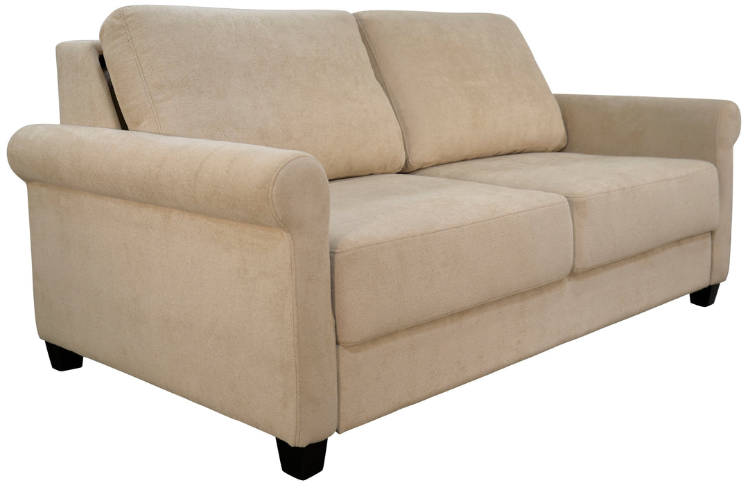 Premium fabric sleeper sofa bed available in Sacramento California