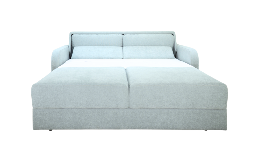 Custom fabric sofa sleeper available at Sacramento Furniture Store