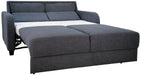 Luxury sofa sleeper by Omnia Leather available in Sacramento CA