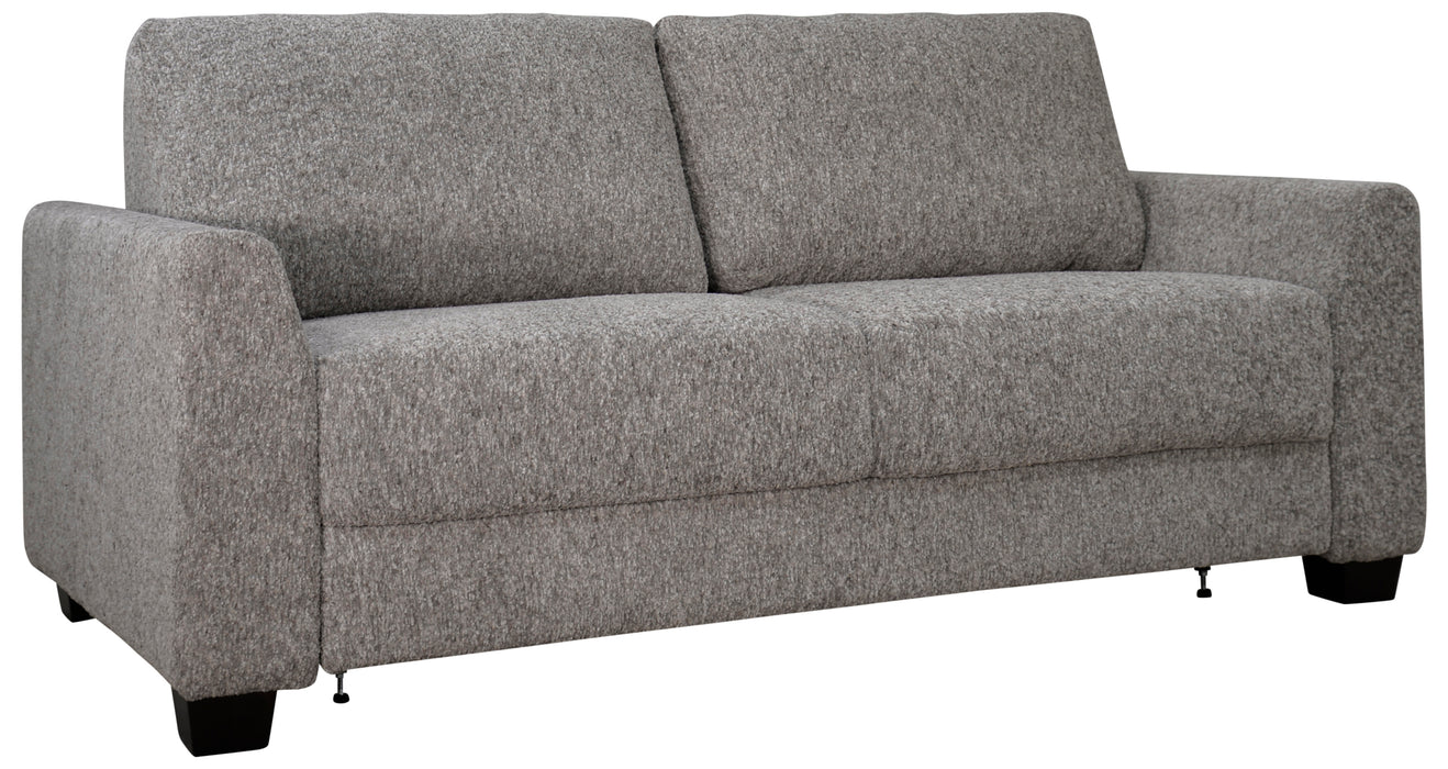 Leather sleeper sectional by Omnia Leather in Sacramento California