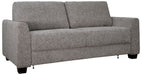 Leather sleeper sectional by Omnia Leather in Sacramento California