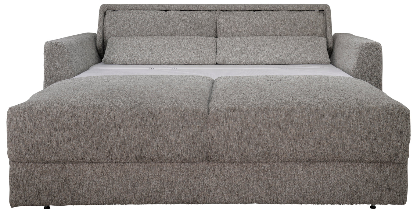 Fabric sleeper sectional with hidden bed in Sacramento CA