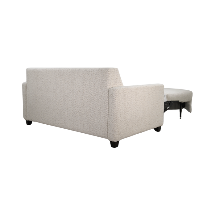 Omnia Leather leather sleeper sofa showroom in Sacramento CA