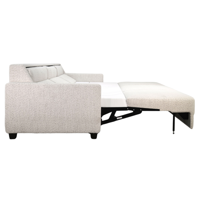 Luxury sofa bed by Omnia Leather available in Northern California