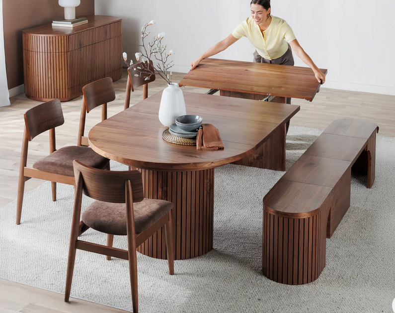 Transformer Table Royal Walnut