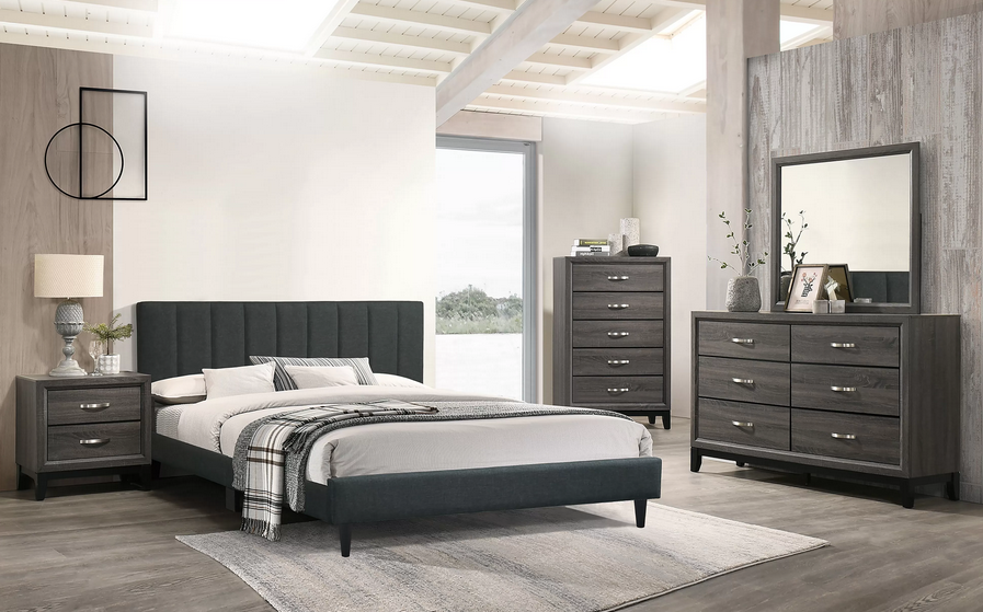 upholstered bed frame 