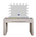 m
Luxury makeup vanity with RGB lights, USB ports, and faux wood finish available in Sacramento CA