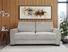 Omnia Leather Eden sleeper sofa available in Full, Queen, and King sizes with fabric or leather upholstery at Sacramento Furniture Store