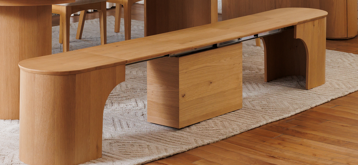 Transformer Table Eclipse Extendable Dining Set | Sacramento Furniture Store