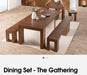 Transformer table the gathering American walnut 