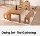 Transformer table the gathering in Scandinavian oak 