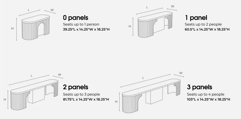 Adjustable transformer table dimensions  for bench