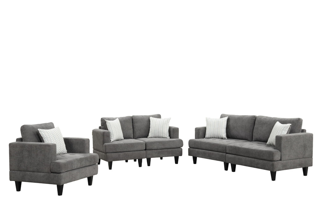 Callaway Comfort Living Room Set With Throw Pillows - Thumbnail 4