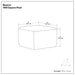 Beatrix - Square Pouf - Multicolor