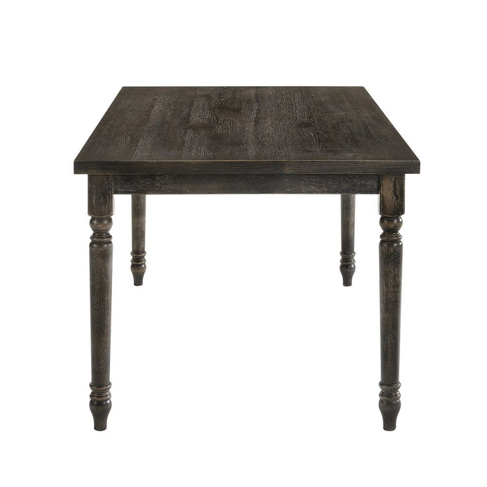 Claudia II - Dining Table - Weathered Gray