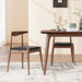 Dining Chairs With Ergonomic Backrest (Set of 2)