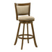 Aiden - Modern Farmhouse Swivel Wood Bar Height Kitchen Bar Stool