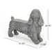 Cocker Spaniel Dog Statue - Gray