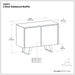 Lowry - 2 Door Sideboard Buffet - Brown