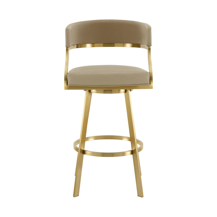 Saturn - Bar Height Bar Stool - Gold