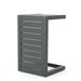 Aluminum Outdoor C - Shaped Side Table For Patio