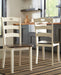 Woodanville - Dining Room Side Chair (Set of 2) - Cream / Brown