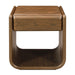 Lanza - End Table With Drawer - Dark Walnut