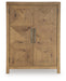 Clayburns - Bar Cabinet - Light Brown