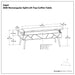 Jager - Lift Top Coffee Table Handcrafted