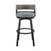 Encinitas - Outdoor Patio Counter Height Swivel Bar Stool Set