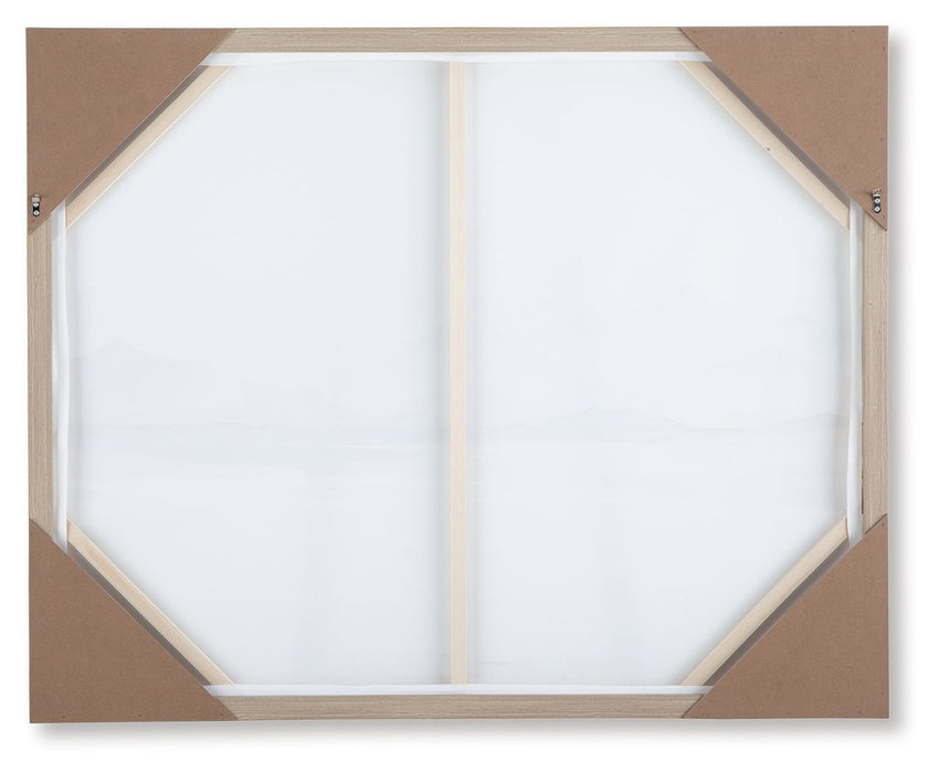 Karalen - Wall Art - White / Gray / Brown