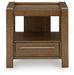 Marxmore - Square End Table - Brown