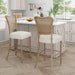 Barstool (Set of 2) - Dark Brown