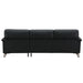 Eilene - Sofa - Black Top Grain Leather