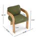 Dining Chairs With Pillow Back (Set of 2)