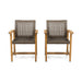 Hampton - Dining Chair (Set of 2) - Brown