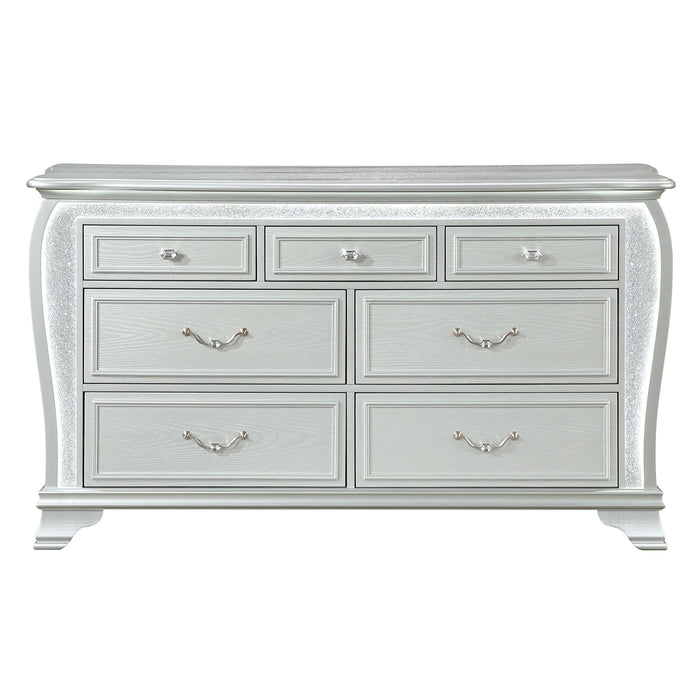 Aurelia - Dresser With LED Lighting - Silver