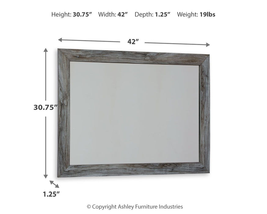 Baystorm - Bedroom Mirror - Gray
