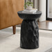 Boyd - V Chisel Accent Table - Black