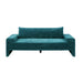 Upholstered 3 Seater Sofa With Wide Armrests