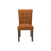 Modern Compact Design Upholstered Dining Chair (Set of 2)
