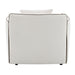 Yolanda - Chair With Pillow - Beige Chenille