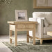 Rowan - Side Table With Drawer - Light Brown