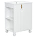Classic Retro Bathroom Vanity With Sink, Door Shelf, Side Open Storage Frame