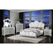 Aurelia - Nightstand With LED - Silver