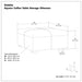 Gabbie - Coffee Table Upholstered Storage Ottoman