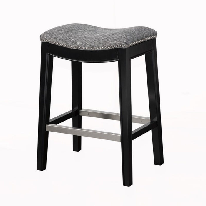 Saddle Counter Stool With High Density Foam